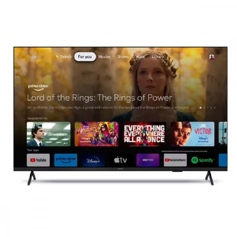Smart Tv Philips 50 4k Google Tv Comando De Voz Dolby Vision Atmos Vrr/Allm Bluetooth 50pug7408
